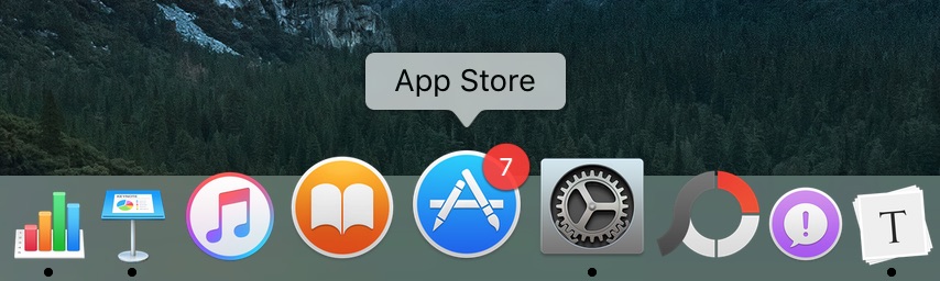 Figure 1-1. App Store icon in the dock
