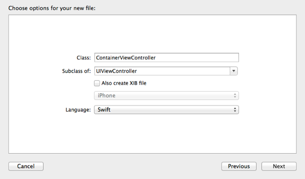 Topics Container View Controller