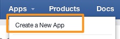 Facebook Login - Create New App